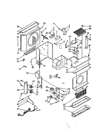 Air flow and control parts