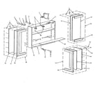Sears 411496240 unit parts diagram