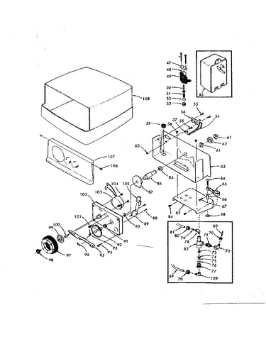 Timer assembly, face plate and safety shut-off