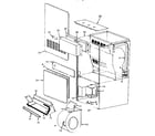 Kenmore 867769410 non-functional replacement parts diagram