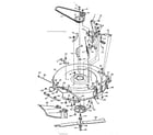 Craftsman 502255640 mower deck diagram