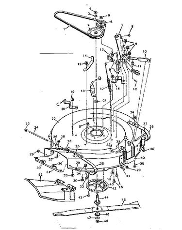 Mower deck