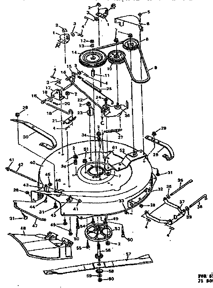 REPLACEMENT PARTS BLADE HOUSING