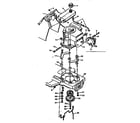 Craftsman 502255713 replacement parts engine mount diagram