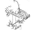 Craftsman 502255780 replacement parts blade housing suspension diagram