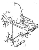 Replacement parts blade housing suspension