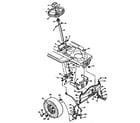 Craftsman 502255752 steering system diagram