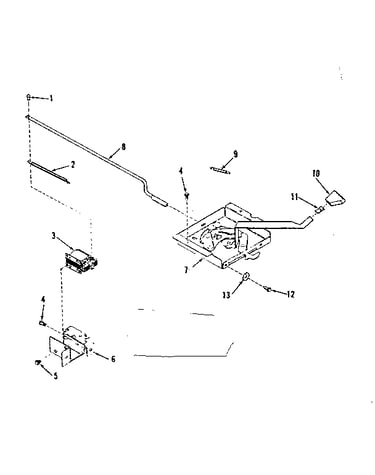 Door lock section