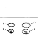 Drip pans and rings
