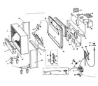 Kenmore 155858360 cabinet and valve diagram