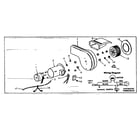 Kenmore 155463020 blower assembly diagram