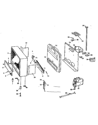 Cabinet and auto valve