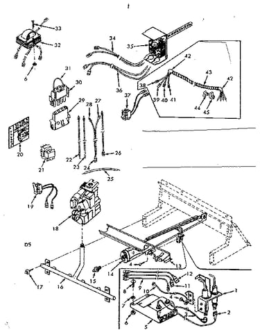 Gas burners and manifold