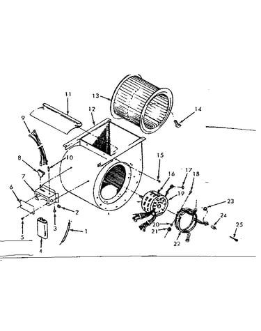 Blower assembly/763324