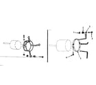 Kenmore 867763344 motor mount band diagram