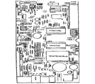 Sears 16132400650 control pcb ii assembly diagram