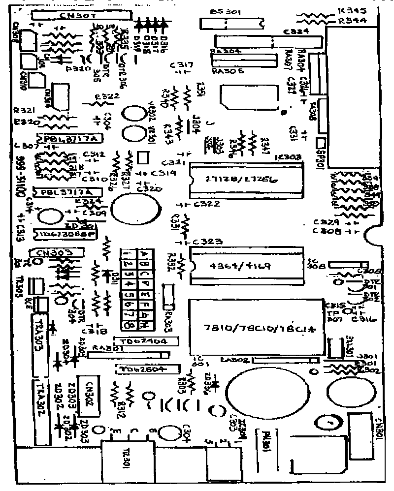 CONTROL PCB II ASSEMBLY