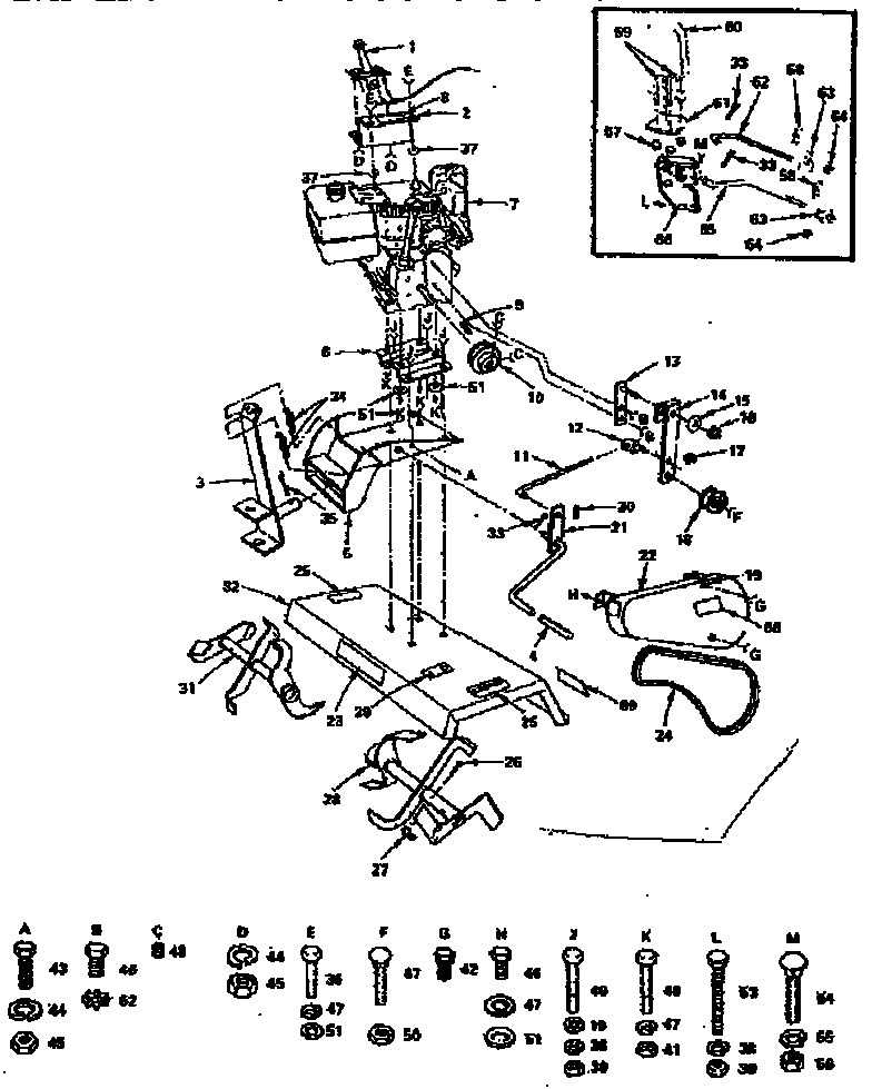 Engine and tines