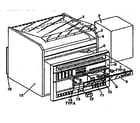 LXI 13291877550 cabinet view diagram