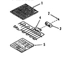 Kenmore 9114338690 optional electric grill module kit 4998610 diagram