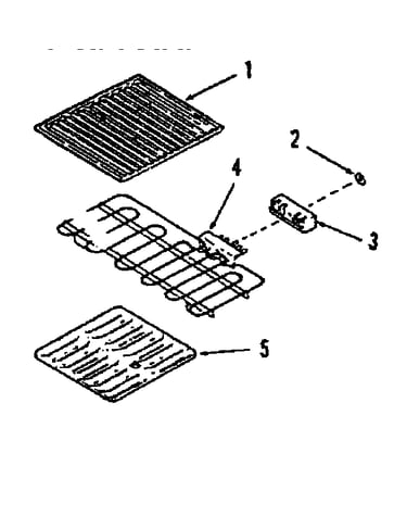 Optional electric grill module kit 4998610