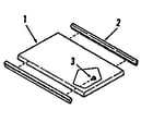 Kenmore 9114338680 optional griddle/grill cover module kit 4998510 diagram
