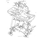 Craftsman 502254130 blade housing suspension diagram