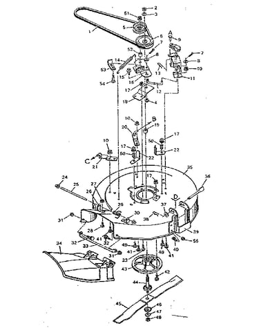 Blade housing