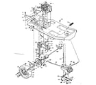 Craftsman 502254140 replacement parts drive system diagram