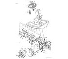 Craftsman 502254140 replacement parts steering system diagram