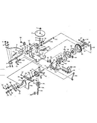 Replacement parts transmission