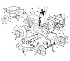 Power Wheels 6183 replacement parts diagram