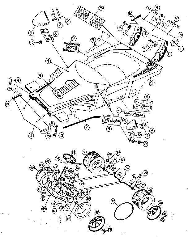 Replacement parts