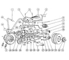 Power Wheels PP5381 replacement parts diagram
