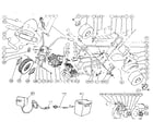 Power Wheels 2100 replacement parts diagram