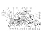 Power Wheels 7182 replacement parts diagram