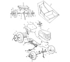 Sears 86035 pedal tractor diagram