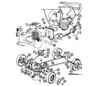 Power Wheels P189 replacement parts diagram