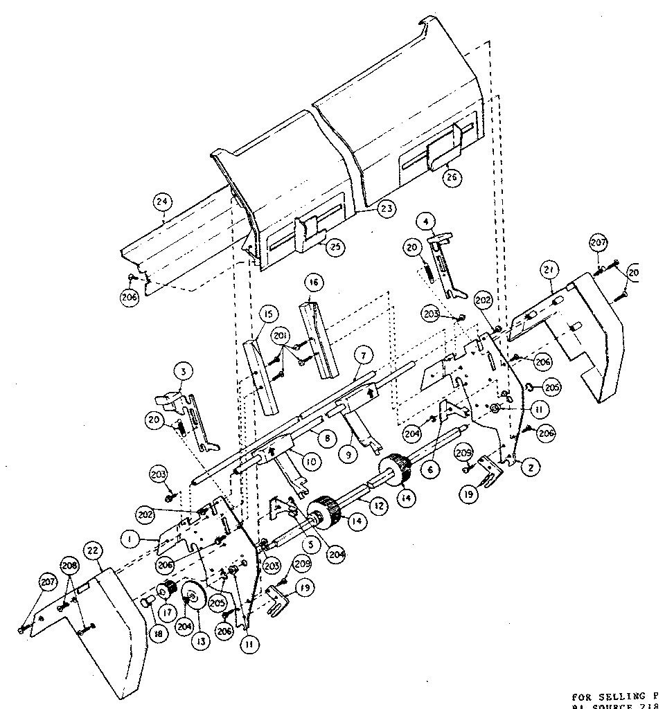 Dual bin adapter -- model 4104