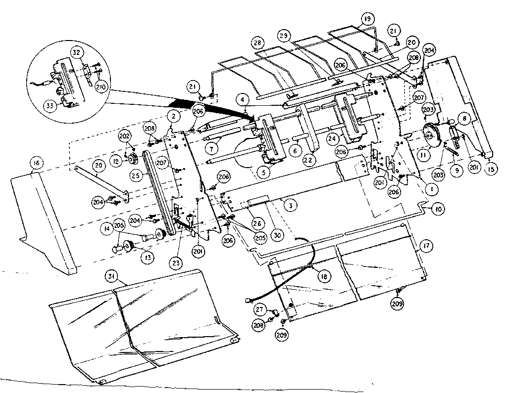 Tractor unit assembly
