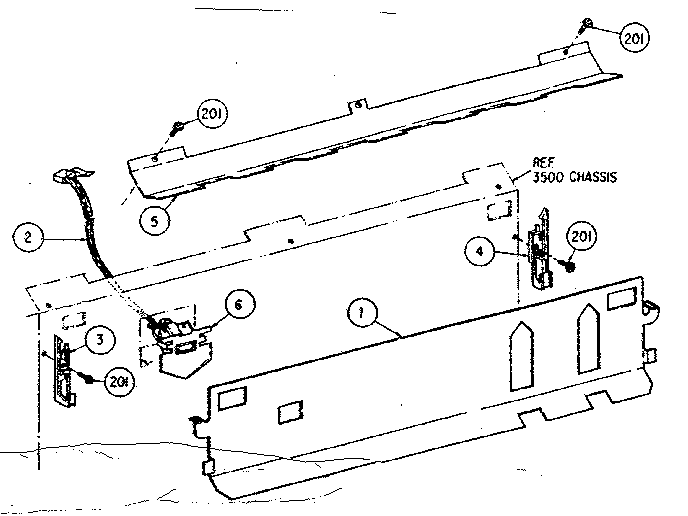 Bottom feed kit -- model 3108/5108