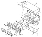 Sony TC-W230 cabinet diagram