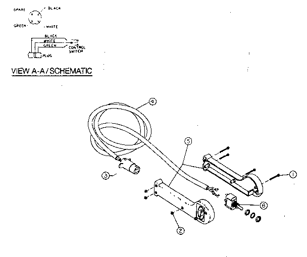 Switch assembly parts