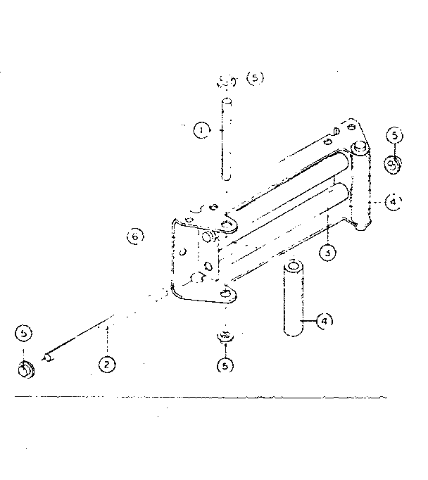 Roller type fairlead