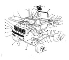 Sears 86027 replacement parts diagram