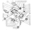 Power Wheels PP1944 replacement parts diagram