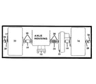 Sears 86547 axle housing diagram