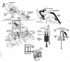 Hedstrom 67-3890-PROBE VI roll bar assembly d diagram