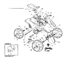 Power Wheels PP738 replacement parts diagram