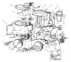 Power Wheels 7283 replacement parts diagram